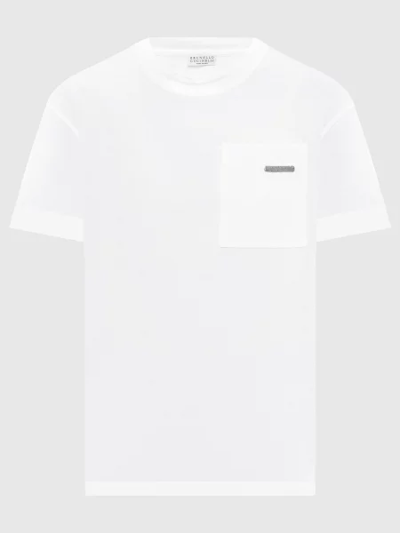 Футболка Brunello Cucinelli белая
