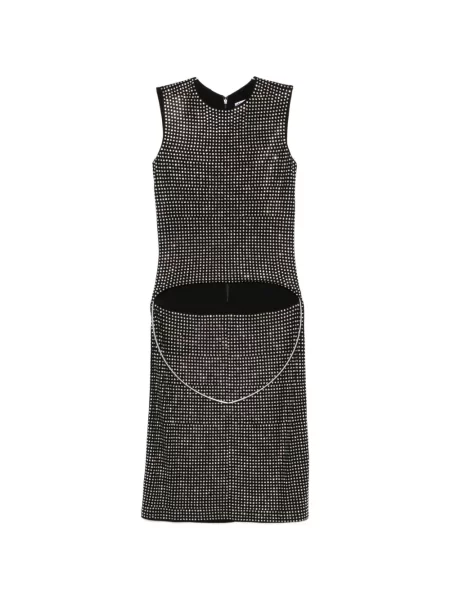 Top Alexander Wang asimetric negru