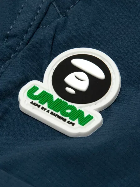 Futó nadrág Aape By *a Bathing Ape® autogrammal kék