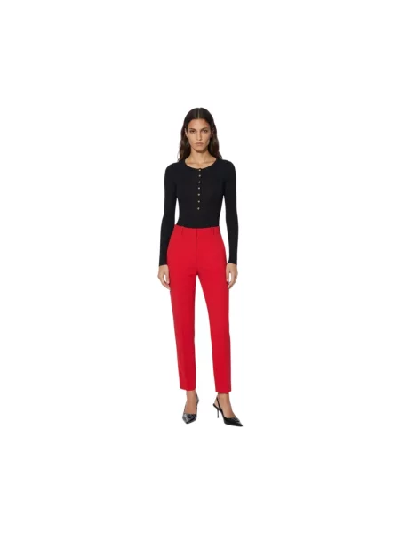 Spodnie Elisabetta Franchi czerwone