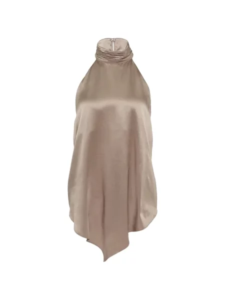 Top Club21 Collection din satin gri