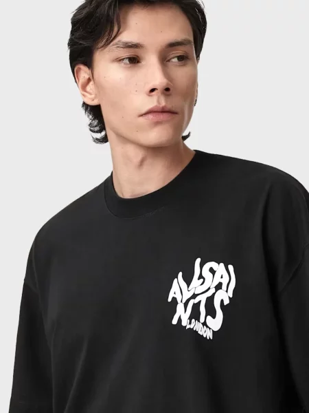 Футболка Allsaints чорна