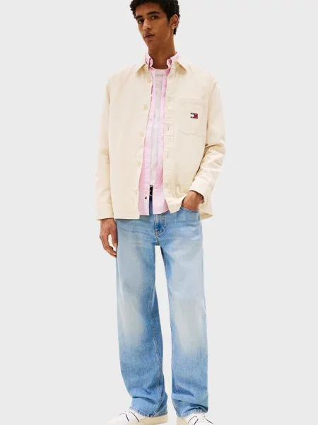 Рубашка Tommy Jeans белая