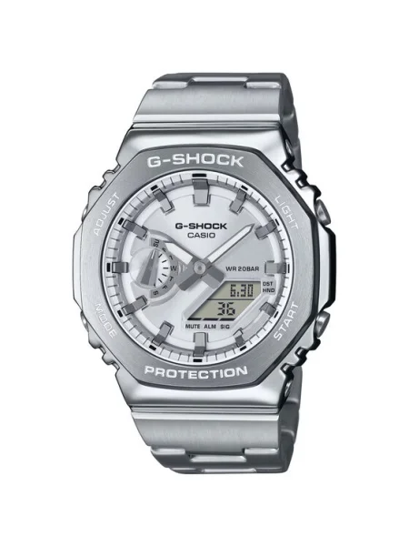 G-Shock Ceas G-Steel argintiu