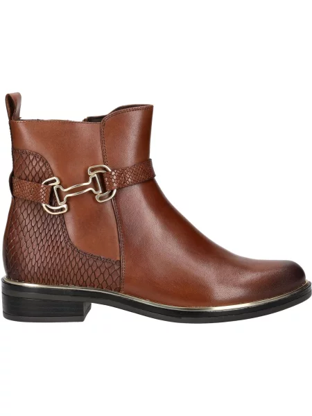Boty Caprice Stiefelette hnědé