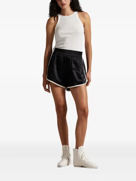 Tricou polo Polo Ralph Lauren cu dungi cu două rânduri de nasturi cu aplicații negru