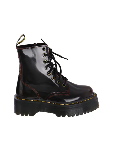Botki Dr. Martens skórzane brązowe