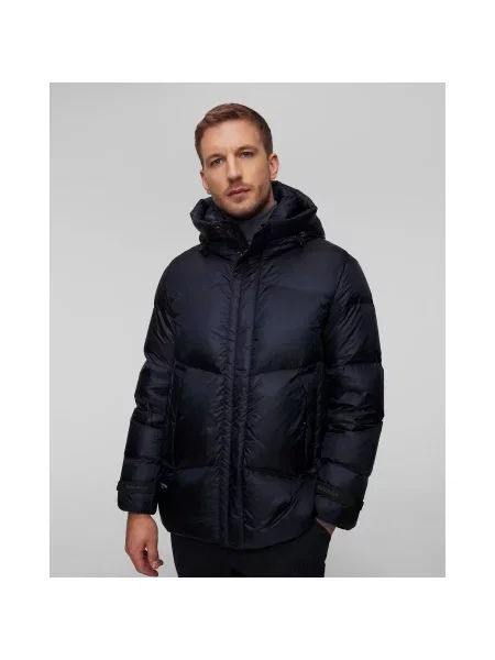 Pánska Tmavomodrá Bunda Woolrich Pertex Puffer Jacket modrá