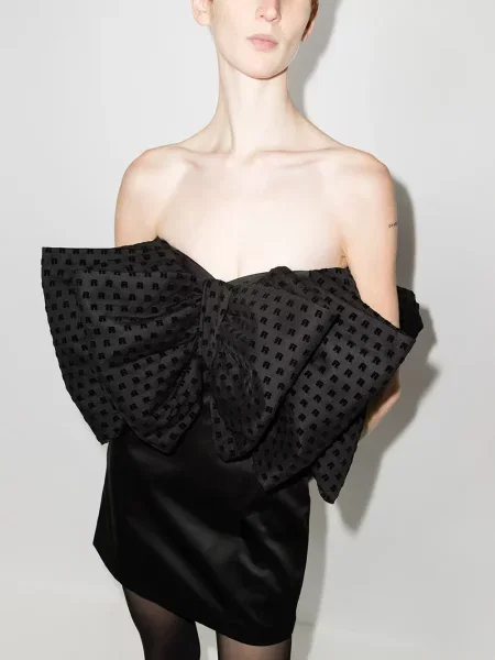 Rochie Rotate Birger Christensen cu funde negru