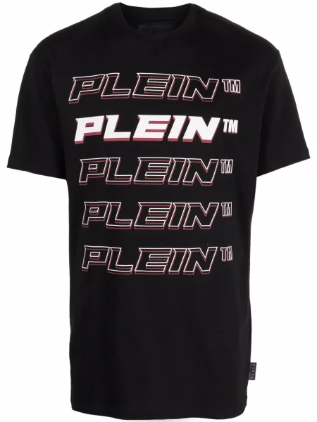 Тениска Philipp Plein черно