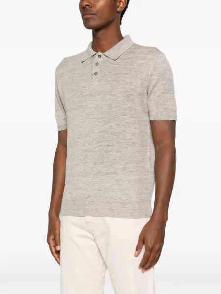 Tricou polo Amaranto gri