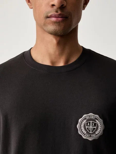 Armani Exchange férfi póló barna