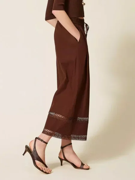 Брюки Twinset коричневые