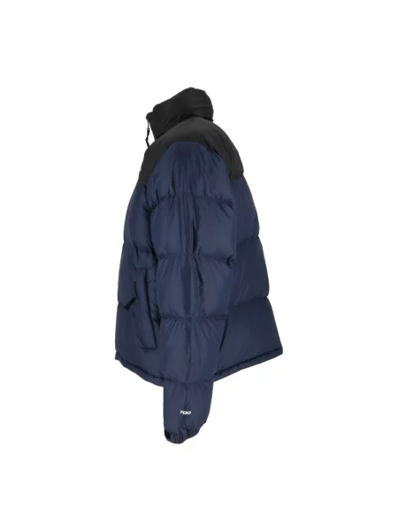 Kurtka The North Face retro niebieska