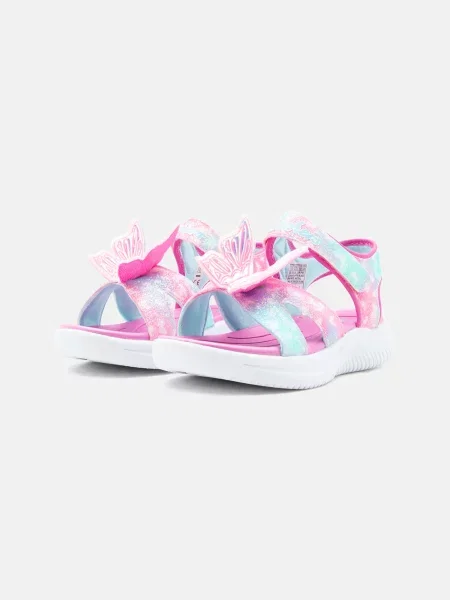 Sandále Skechers Jumpsters Sandal Butterfly Brites ružová