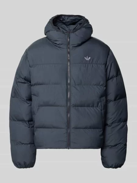 Adidas Kurtka zimowa Hooded Regen szary
