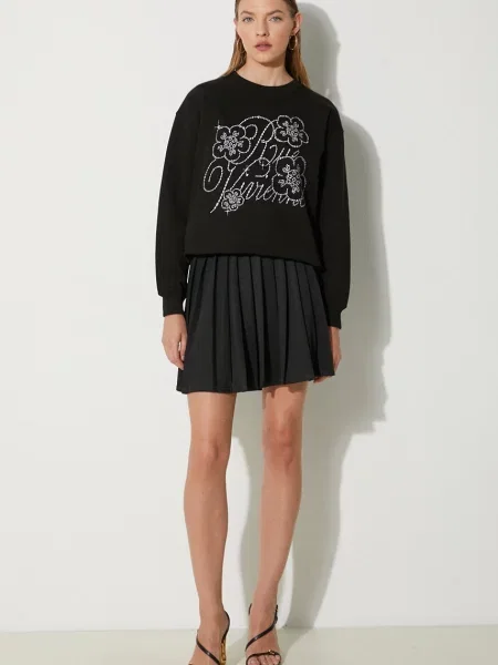 Kenzo bluza Constellation Emb Classic z aplikacją czarny