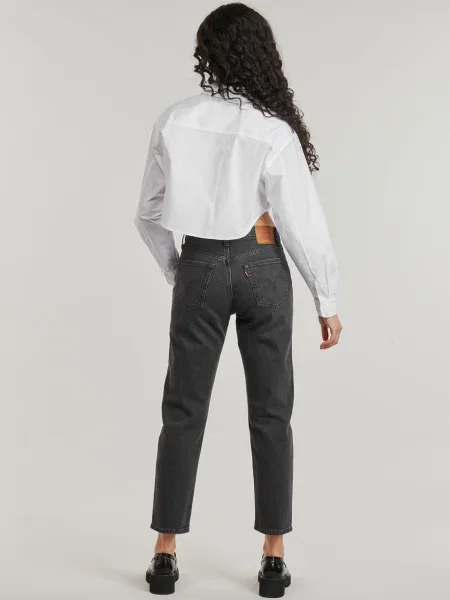 Cropp cămașă Calvin Klein Jeans alb