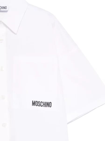 Koszula dziecięca Moschino biała