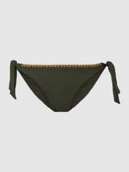 Figi bikini z wiązanymi detalami model ‘DIMKA SANTAFE’ Banana Moon khaki