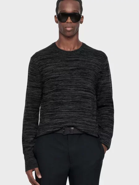 Вовняний светр Allsaints чорний