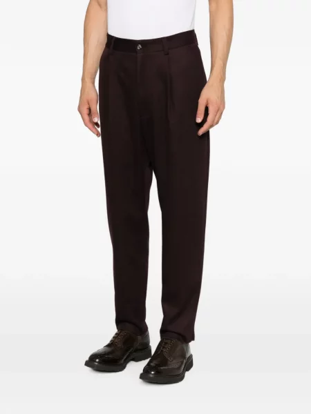 Pantaloni Eleventy maro