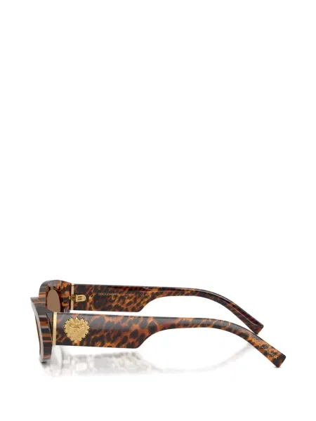 Sunčane naočale Dolce & Gabbana Eyewear s printom s leopard uzorkom smeđa