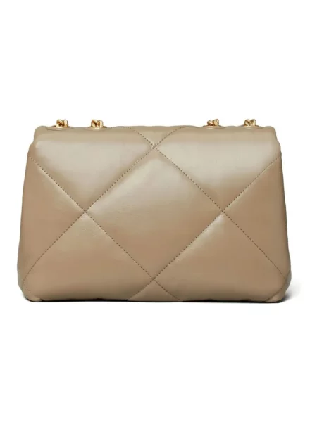 Torebka Tory Burch skórzana brązowa