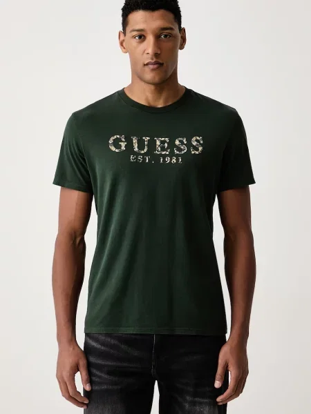 Guess T-shirt zielona