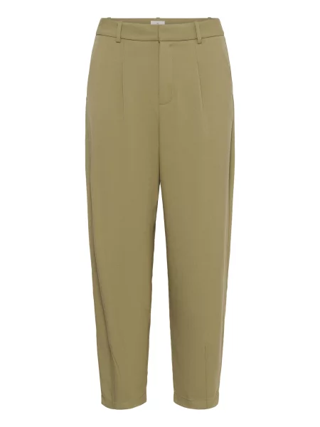 Kaffe Élére vasalt nadrágok KAMerle khaki