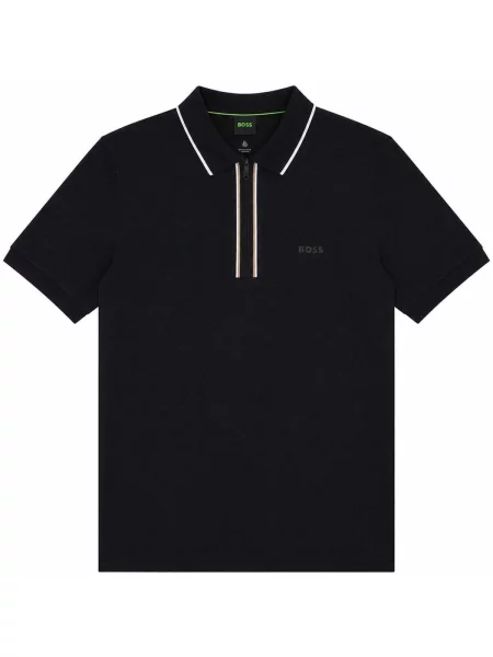 Tricou polo Boss negru