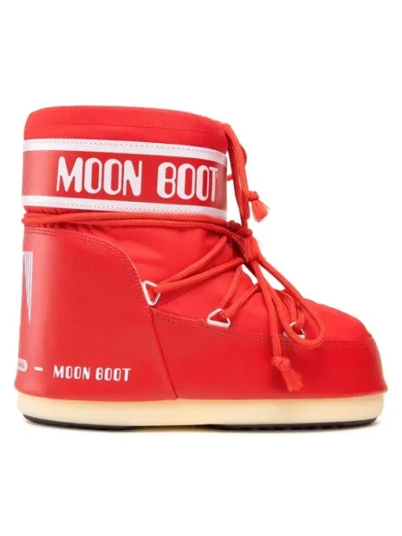 Členkové topánky Moon Boot červená