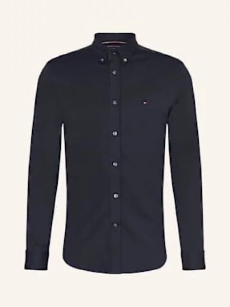 Tommy Hilfiger Košile Performance Fit tmavě modrá