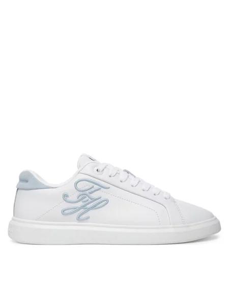 Tenisice Tommy Hilfiger Th Icon Court Script bijela