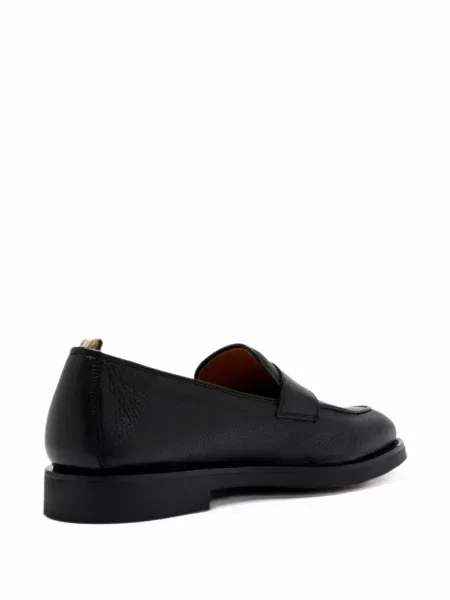 Pantofi loafer Officine Creative din piele negru