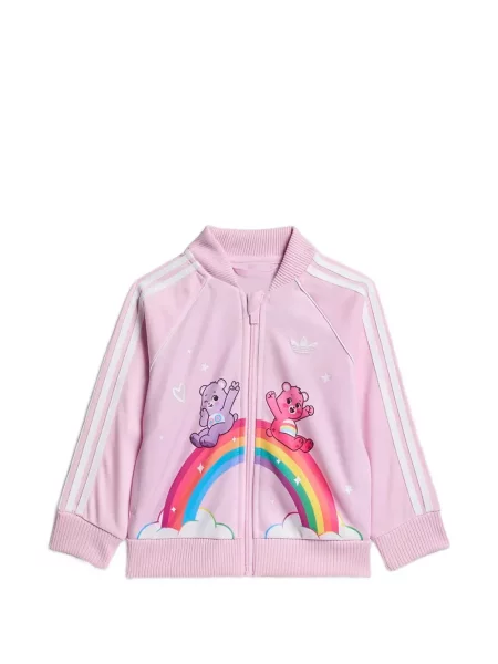 Komplet dresowy dziecięcy Adidas różowy