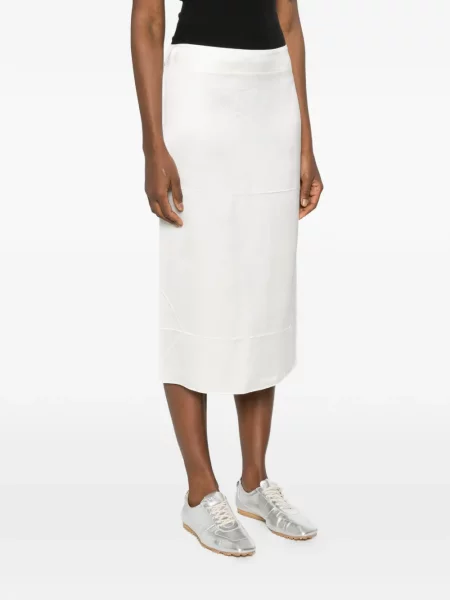 Fustă midi N°21 alb