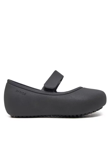 Balerinke Crocs Brooklyn Mary Jane Flat T črna