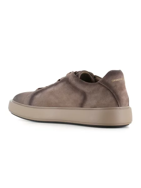 Sneakersy Officine Creative zamszowe brązowe
