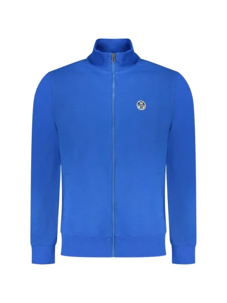 Pulover North Sails cu autograf albastru