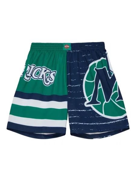 Pantaloni scurți Mitchell & Ness verde