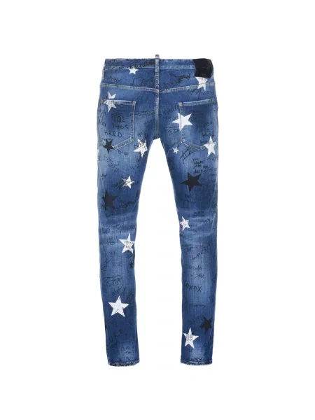 Blugi Dsquared albastru
