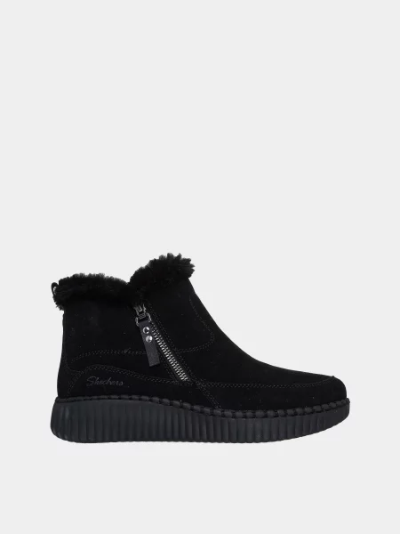 Замшевые ботинки Skechers черные