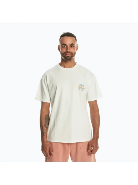 Quiksilver Lifes мъжка тениска Quik oyster white бяло