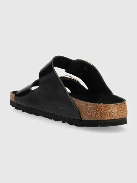 Kožené pantofle Birkenstock Arizona černá