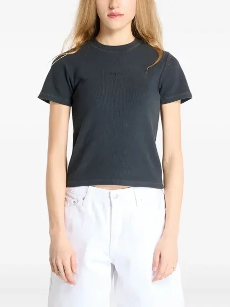 Tricou A Bathing Ape® cu broderie negru