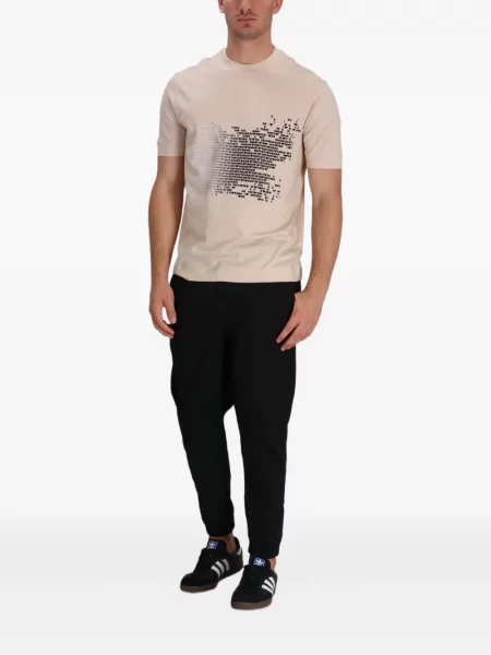 Scurt tricou Emporio Armani cu imagine