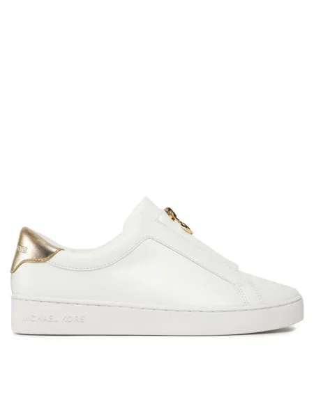 MICHAEL Michael Kors Αθλητικά Keaton Zip Slip On Χρυσό λευκό