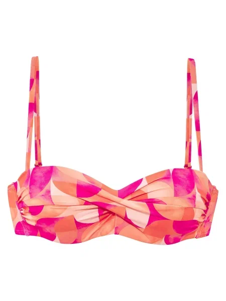 LASCANA Sutien costum de baie roz / roz pastel / pepene roșu