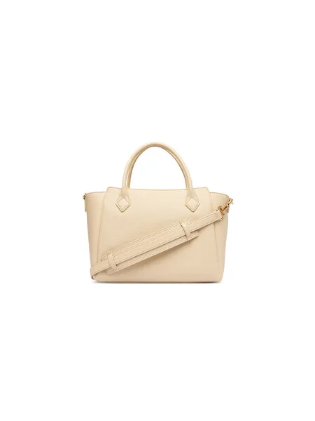 Ročna torba LOVE MOSCHINO Kremna